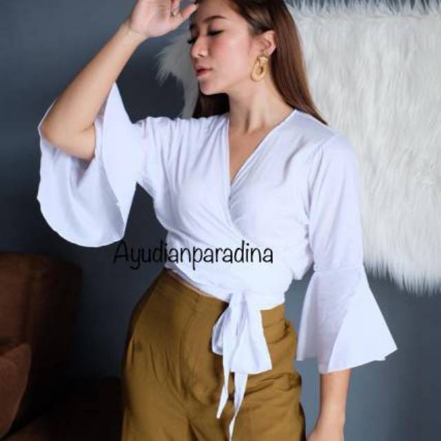 TOP STELLA ATASAN IKAT SABRINA