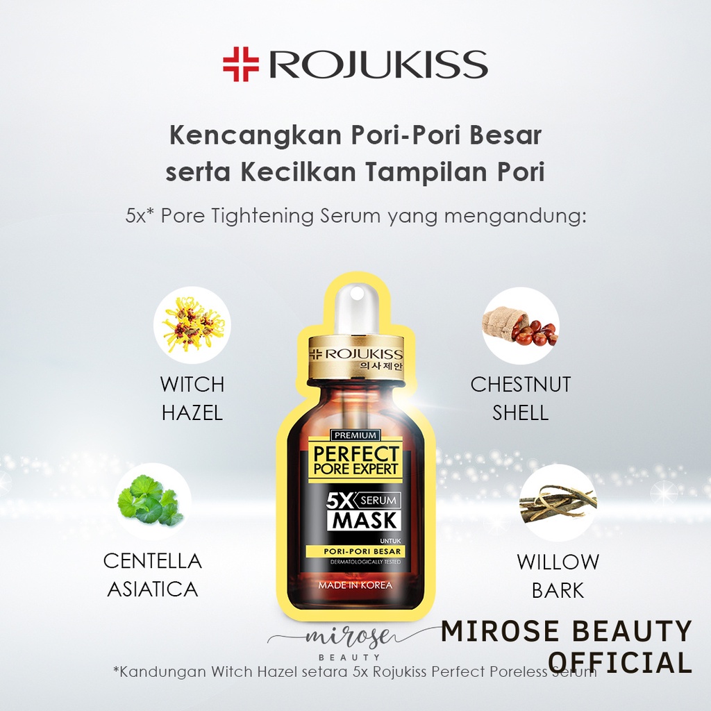 ROJUKISS Pore Expert 5x Serum Mask Sheetmask