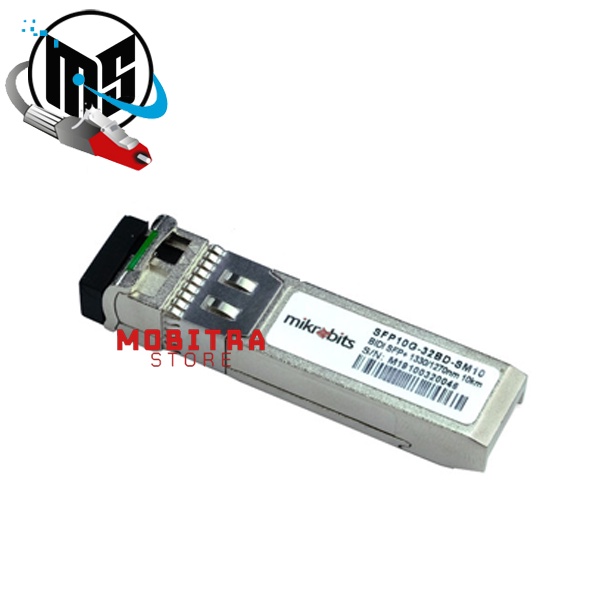 SFP Mikrobits SFP+10G-BD-SM-10KM | SFP+ 10G 10KM BiDi 1330/1270 Single mode