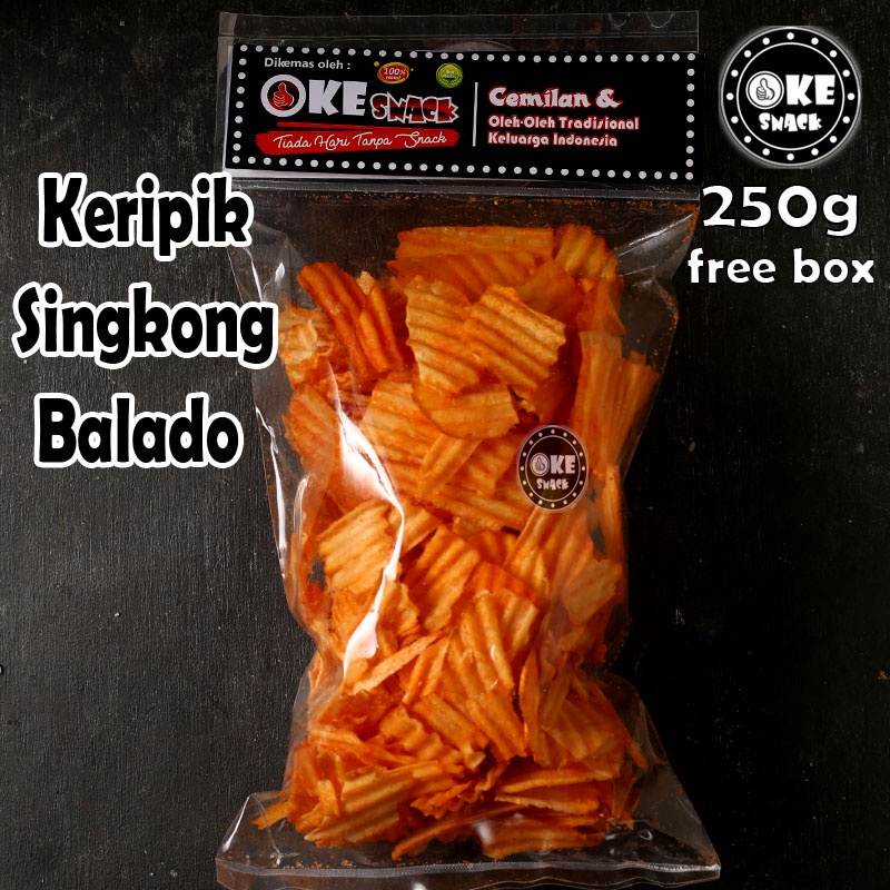 Keripik Singkong Balado 250g