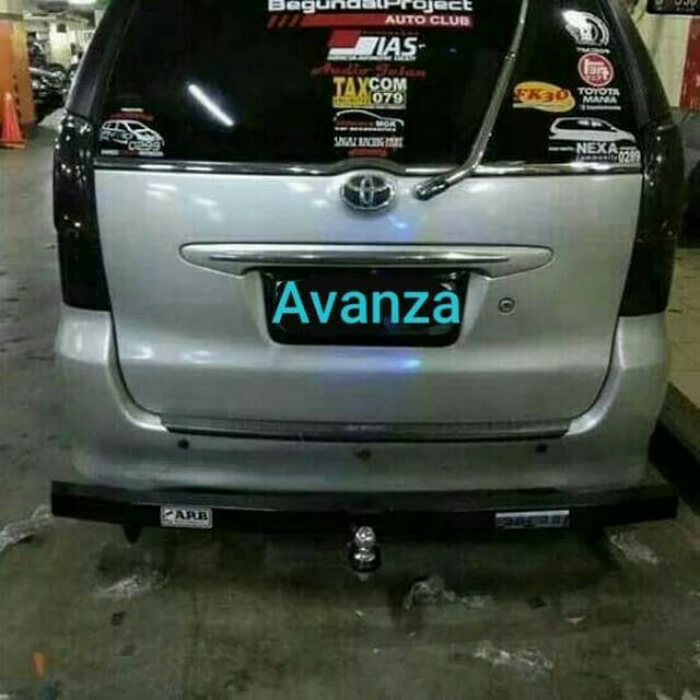 Towing bar besi pengaman bemper belakang ARB avanza lama
