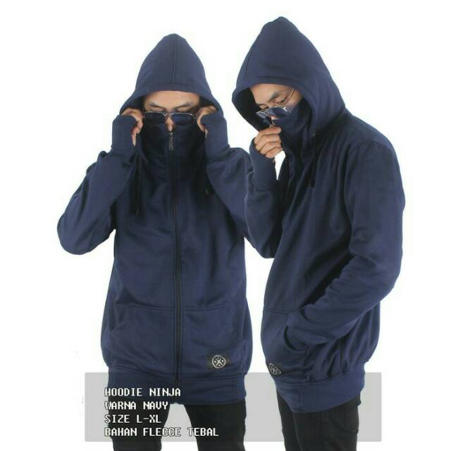 Jaket ninja Navy