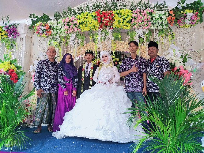 Couple Batik Bakung Mutiara Ar10 Ready Size M-xxxxl, Sedia Anak Cwek Dan Cwok