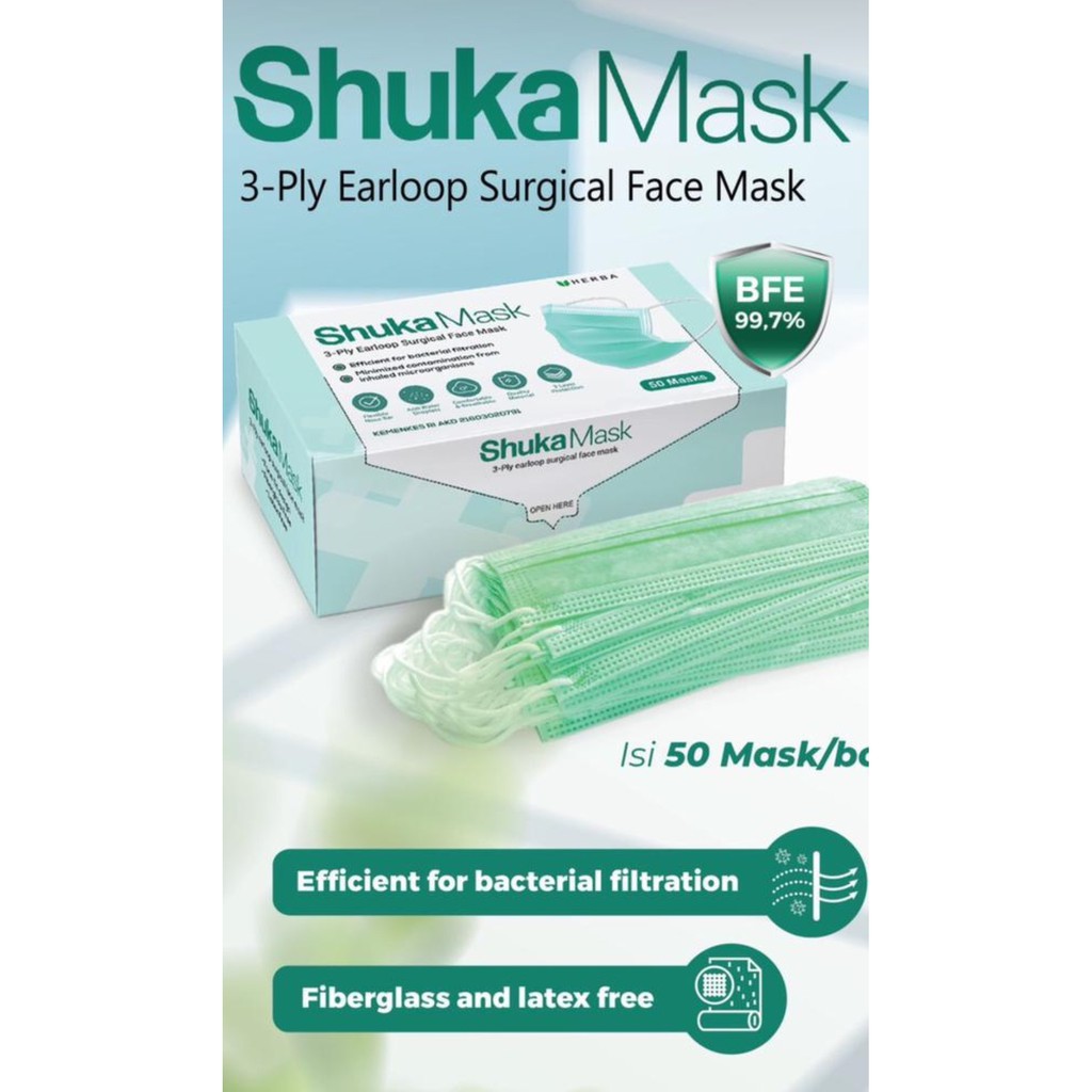 Masker Medis Shuka isi 50 pcs