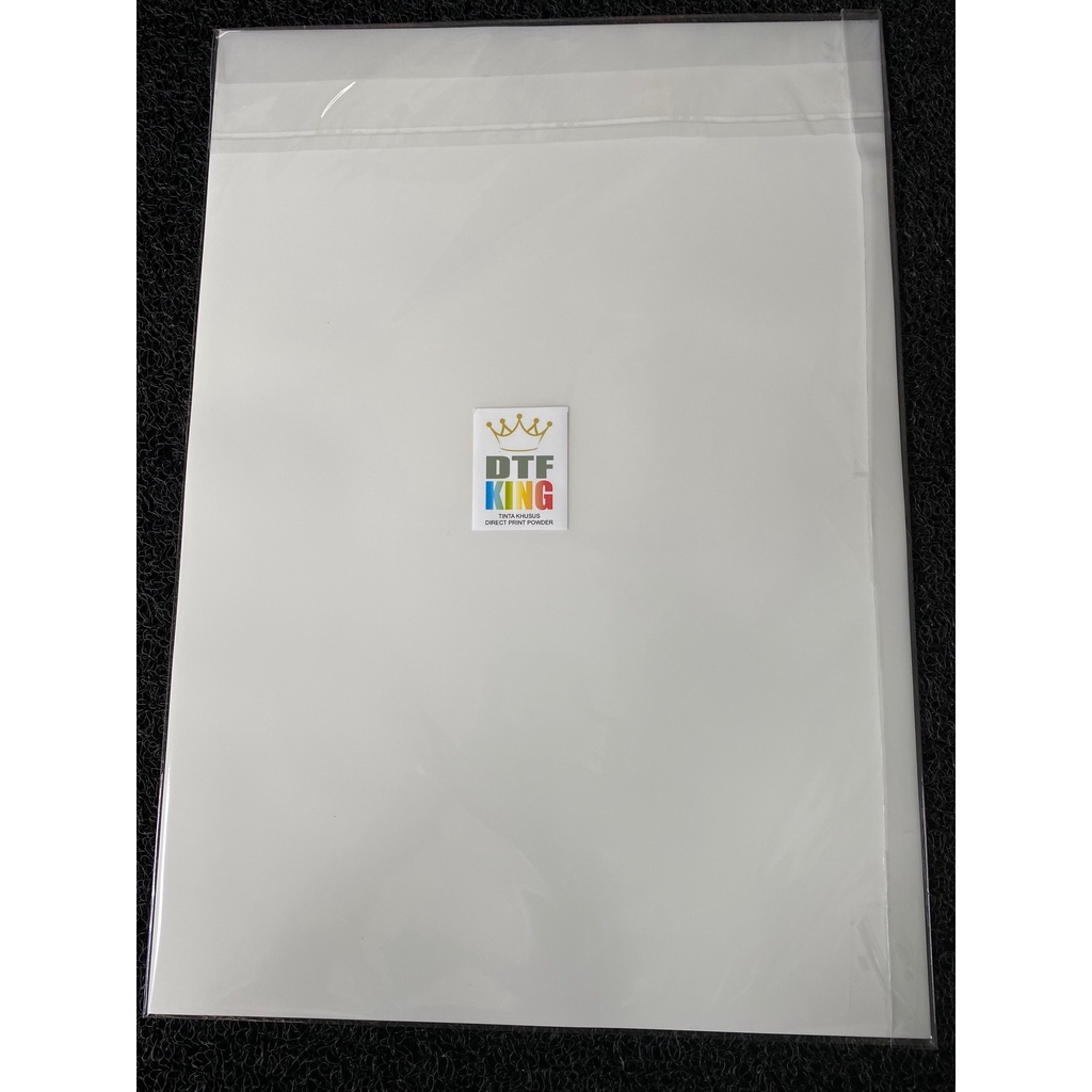 

DTF PET 50 LEMBAR COATING BAGUS