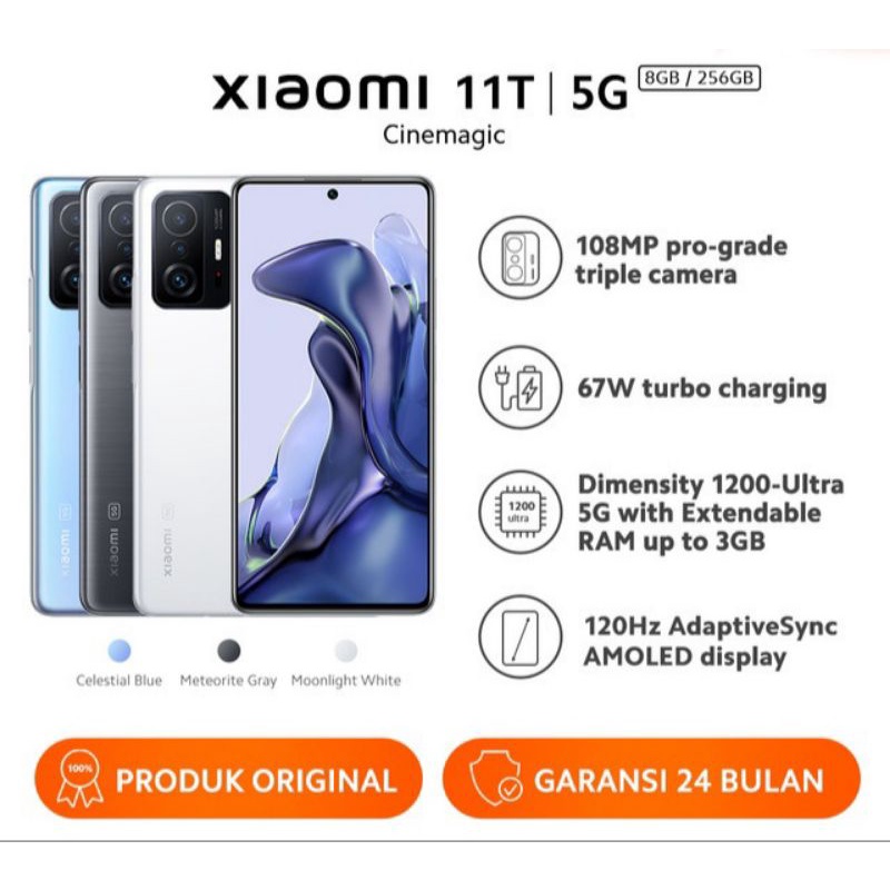 XIAOMI 11T  5G  8/256 GB