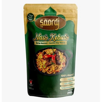 

bg20t01r Sooraj - Beras Basmati + Bumbu Siap Masak 240Gr - Nasi Kebuli Sv012Ss