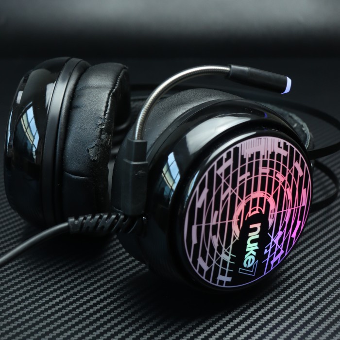 Headset Gaming Armaggeddon Nuke 7 (7 Colour Lighting Pulsating EFX) - Kevlar, REJECT