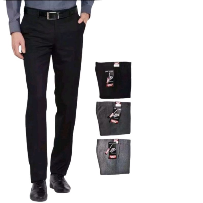 CELANA KANTOR | CELANA SLIM FIT | CELANA BAHAN | CELANA KERJA BAHAN WOLL