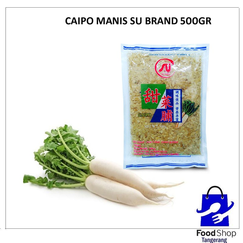 

Caipo Manis SU brand 500gr / Lobak manis