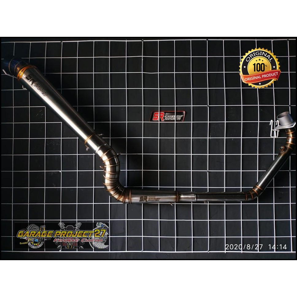 KNALPOT RACING LEHER COBRA  VIXION MX KING150 MX NEW135 RC-3 SATRIA FU SONIC 150