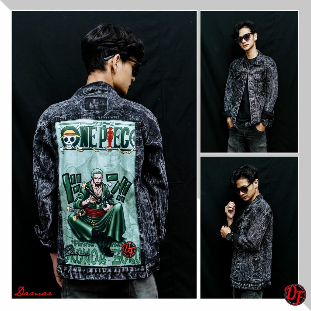 HUMAIRA FASHION - GROSIR JAKET LEVIS GAMBAR-JAKET JEANS PRINTING-JAKET DENIM PRINTING-JEANS COWOK