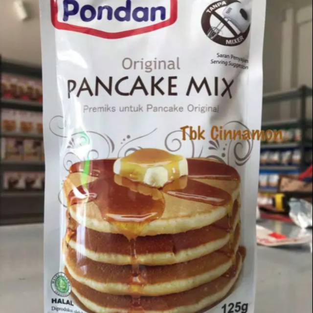 

Pondan Pancake Original 125gr PROMO BELI 2 PONDAN PANCAKE MIX DAPAT 1 SIRUP MAPLE PONDAN GRATIS TIS