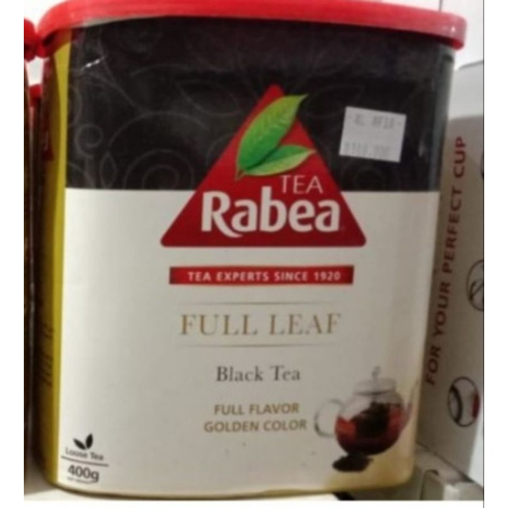 

Teh Rabea 400 Gram Impor Arab Saudi Bubuk Full Leaf Black Tea Golden Color Full Flavour ORIGINAL
