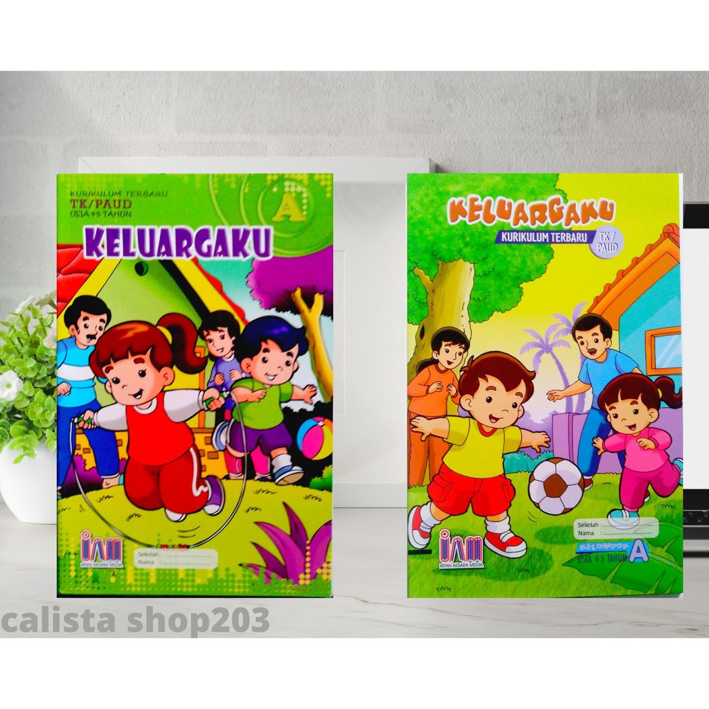 paket buku anak TK / buku penegetahuan  jilid A dan B untuk anak TK