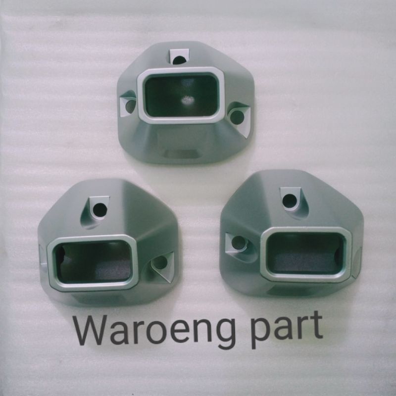 Cap Cover Ujung Moncong Knalpot Vario 125 150 New K59J K60R Original 2018 2019