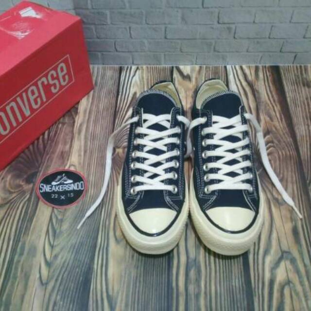 SEPATU CONVERSE CT ALLSTAR 1970S 70S LOW NAVY DRESSBLUE PREMIUM ORIGINAL TERLARIS