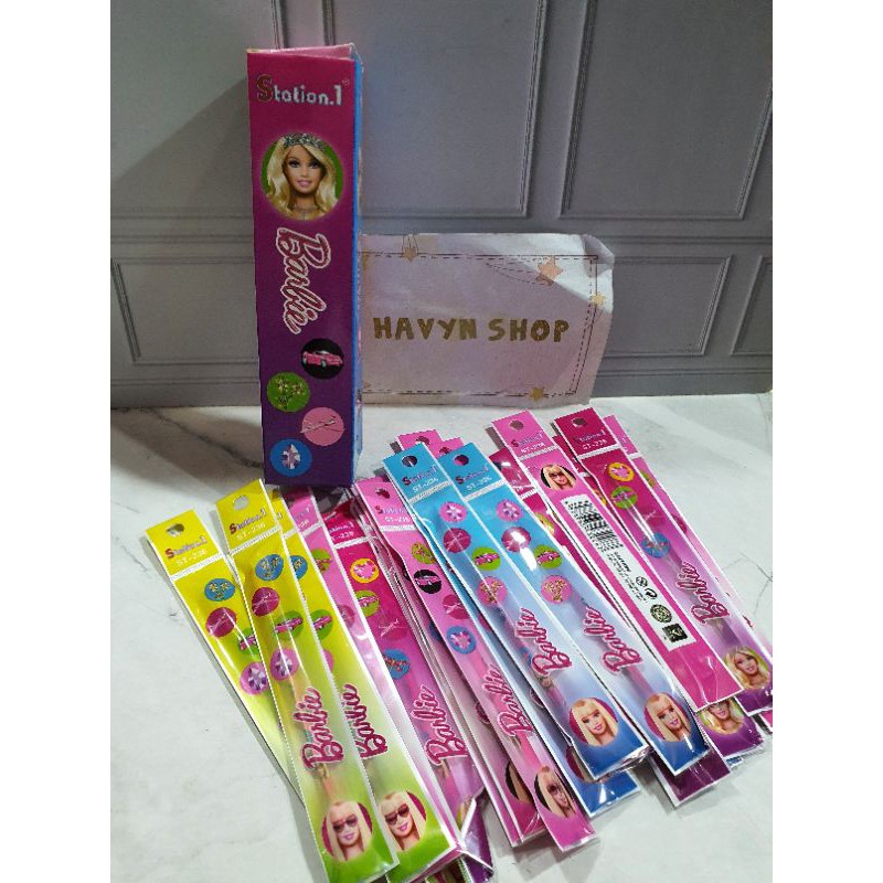 ISI GEL PEN/isi tinta pulpen gel/refill pen gel/isi gel pen-BARBIE 20pcs