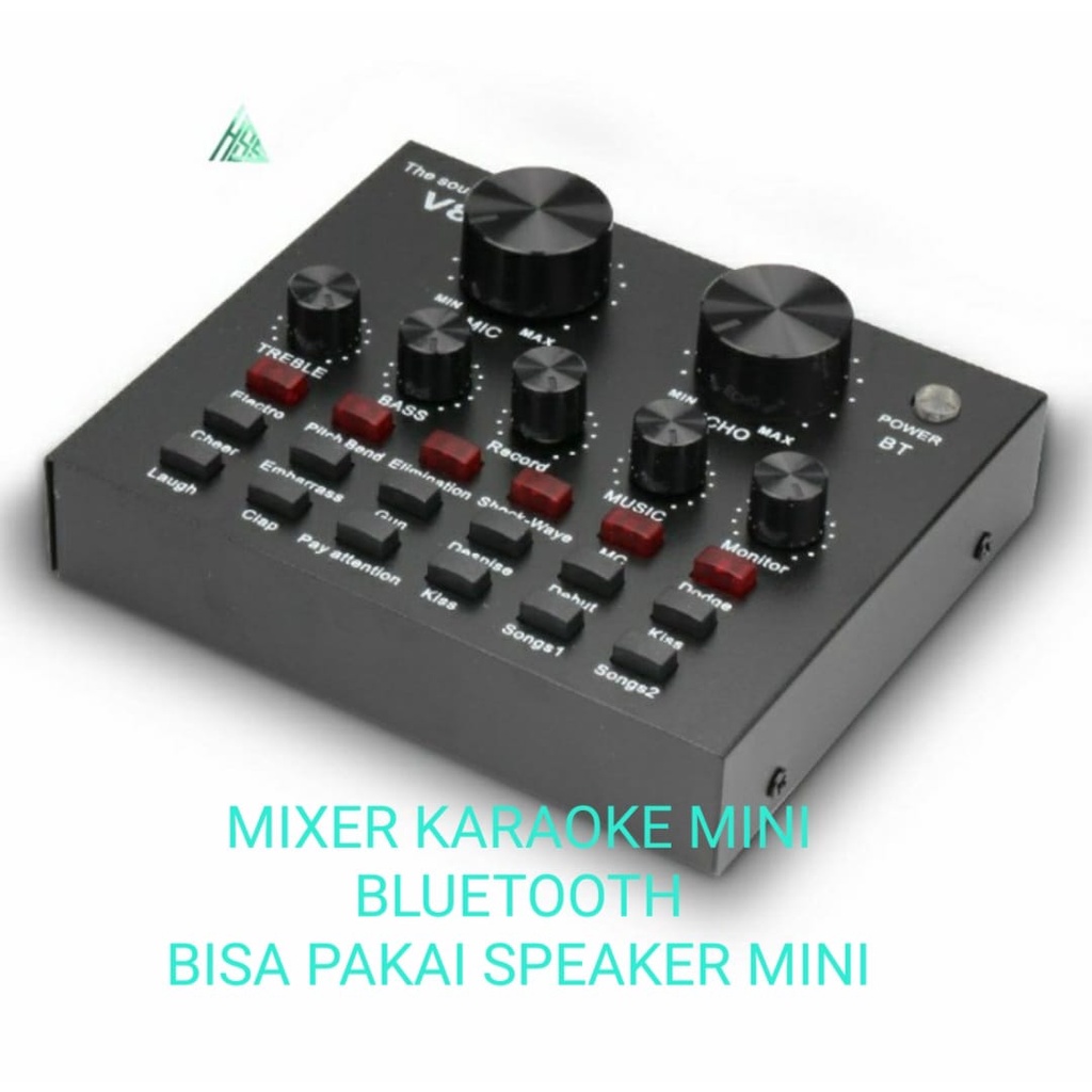 G621 ORIGINAL MIXER AUDIO BLUETOOTH MIC KARAOKE ECHO