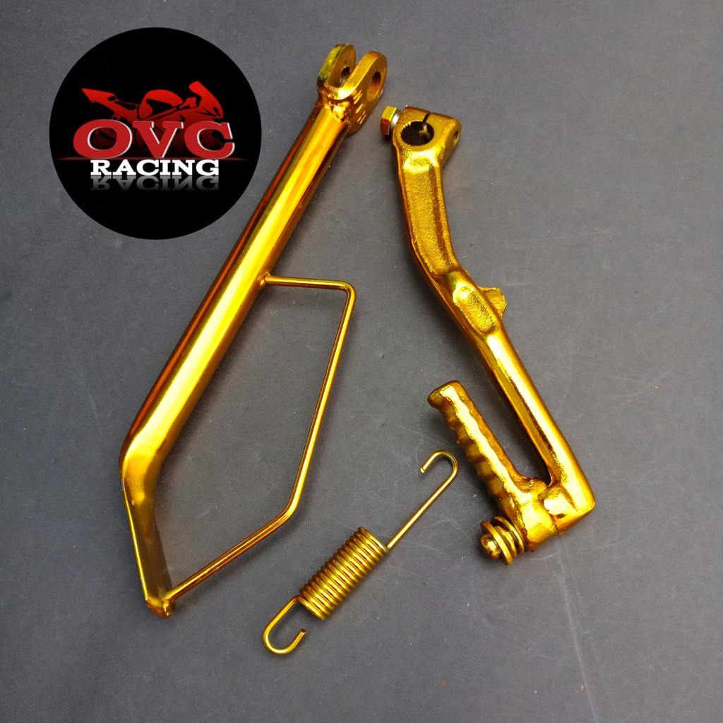 Paket STANDAR SAMPING Plus SELAHAN ENGKOLAN GOLD Ring 17 UNIVERSAL HONDA MATIC BEAT VARIO SCOOPY