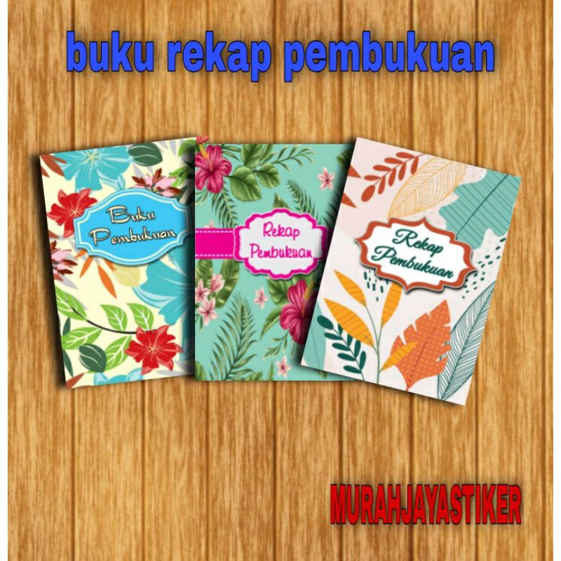

buku olshop / buku pembukuan olshop / rekap pembukuan