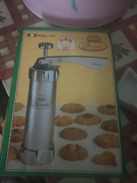 Alat Cetak Kue Manual Cetak Kering Cetakan Biskuit Cetakan Kue Semprit Biscuit Maker Cookie