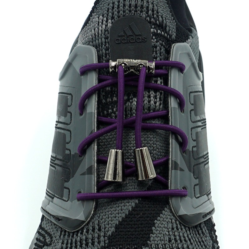 Tali Sepatu IMOF Original Grape Lock Lace Elastic Premium Quality