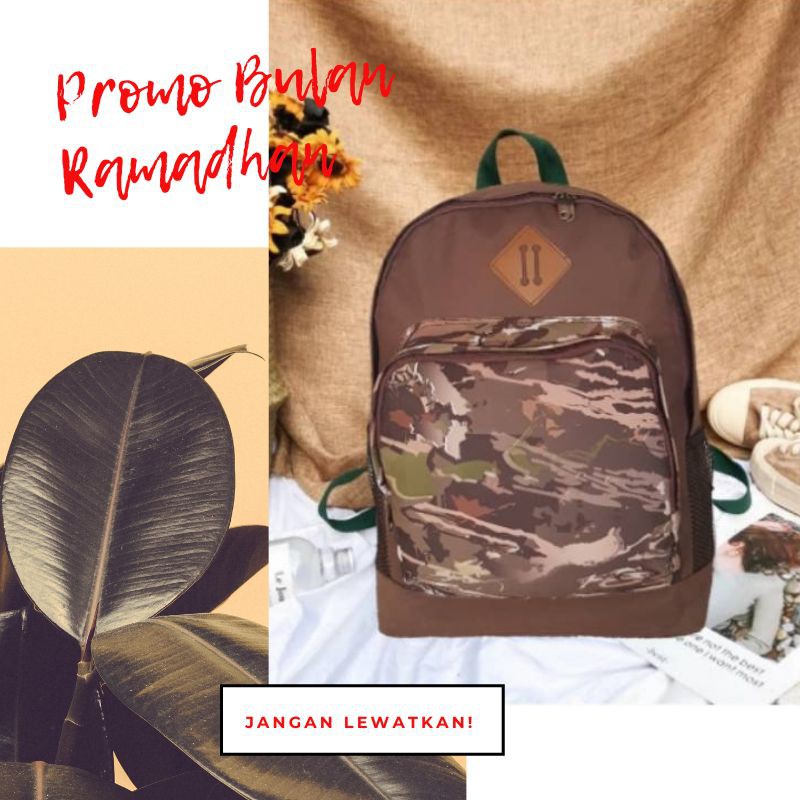 Tas Ransel Sekolah Harajus Pria Wanita Tas Travel Tahan Air Keren Pria Wanita Ransel Warna Solid Anak Perempuan Anak Laki-laki Tas Pelajar Wanita Lucu