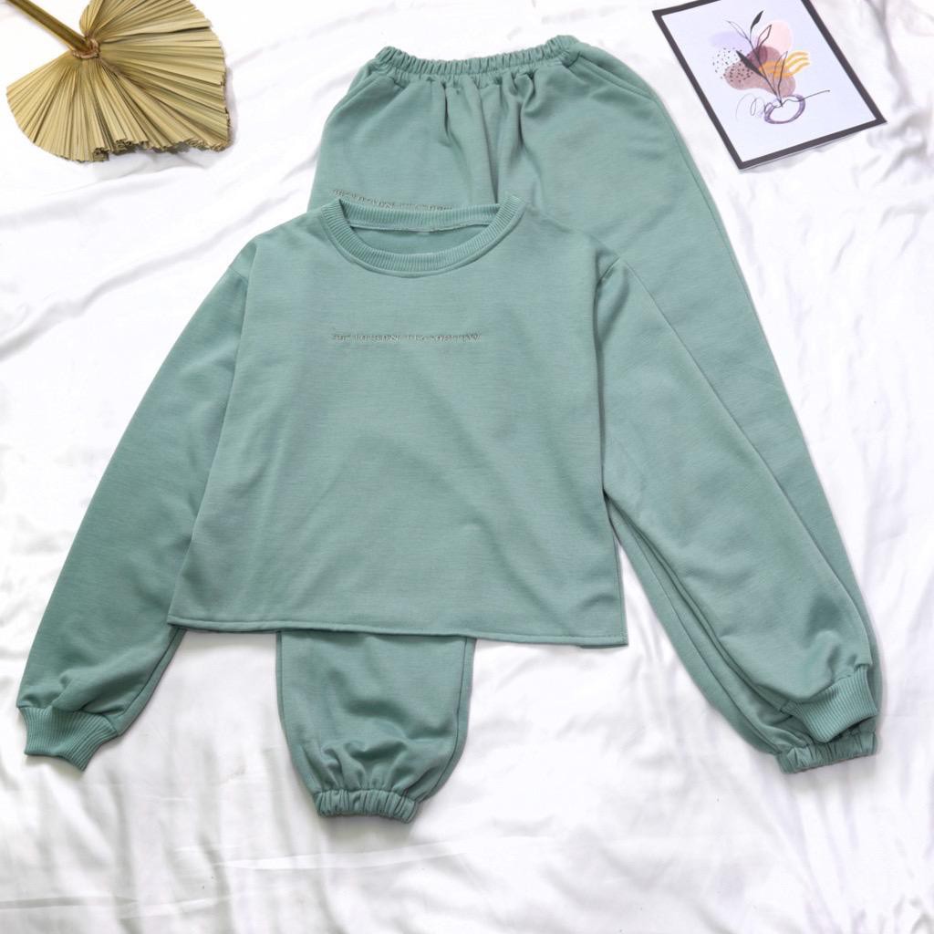 Sisiy Two Piece Set 2 in 1 Setelan Olahraga Wanita Model Korean Style Stelan Santai Harian Baju Oute