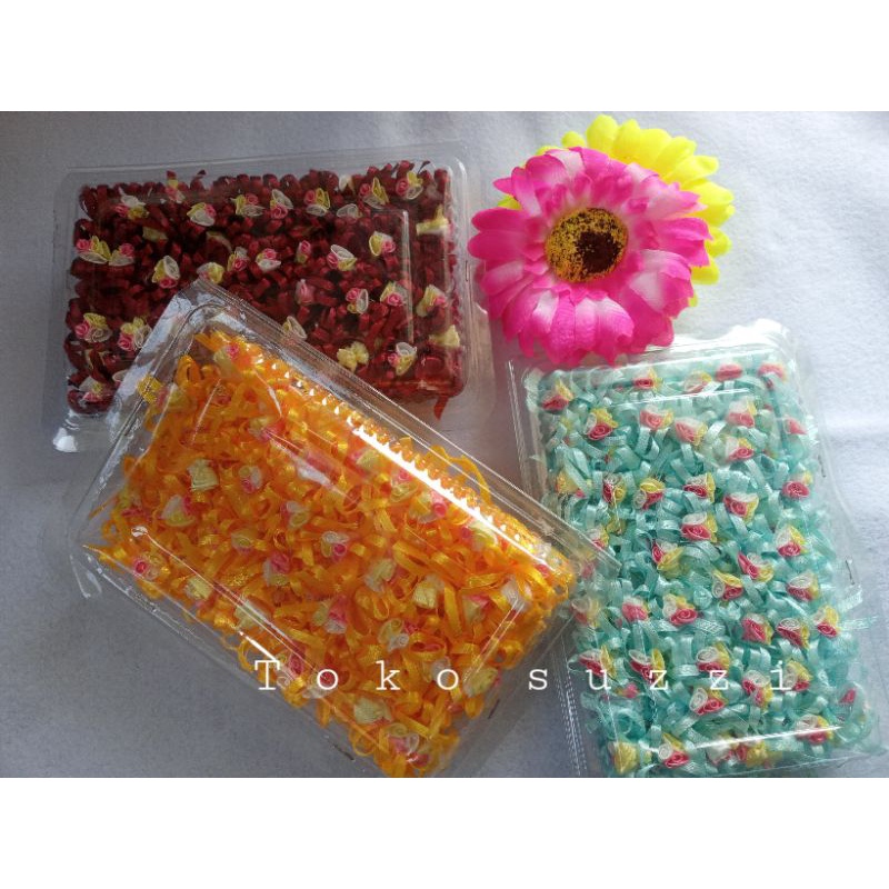 144biji Aplikasi bunga B3K bunga souvenir B3K