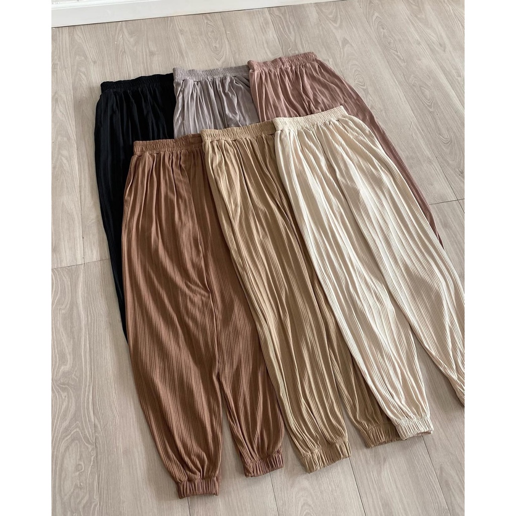 (MGA) CELANA KULOT KALIFA KNIT BAWAHAN PANTS JOGER