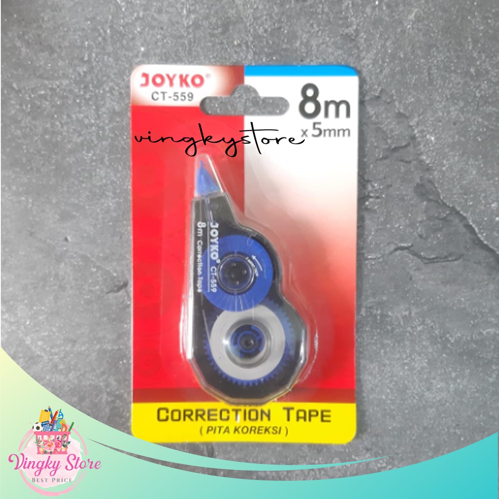 

Tipex Kertas / Correction Tape Joyko CT-559