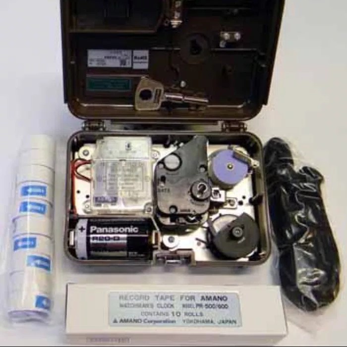 

Amano Pr600 Watchman'S Clock / Security Patrol Murah