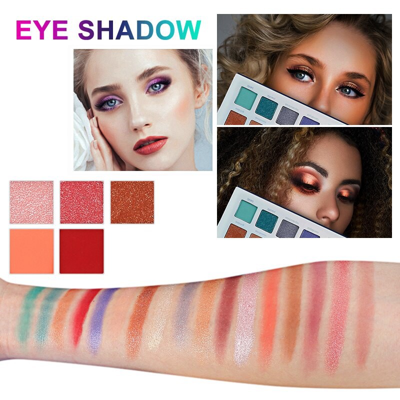 Beauty Glazed MYSTERIOUS Eyeshadow Palette Beauty Glazed Eyeshadow Matte Eyeshadow Glitter Pallete