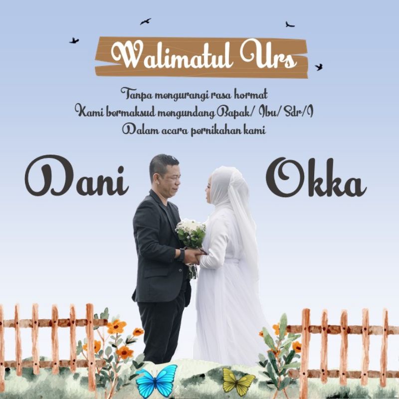 Video Undangan Digital Video Pernikahan | Undangan Digital Video Pernikahan Online | Video Undangan 