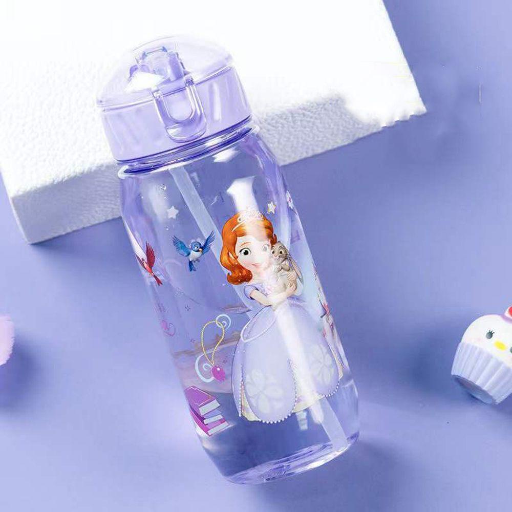 Needway Cangkir Air Anak Portable Outdoor Water Bottle School Princess Makan Plastik Sippy Cup