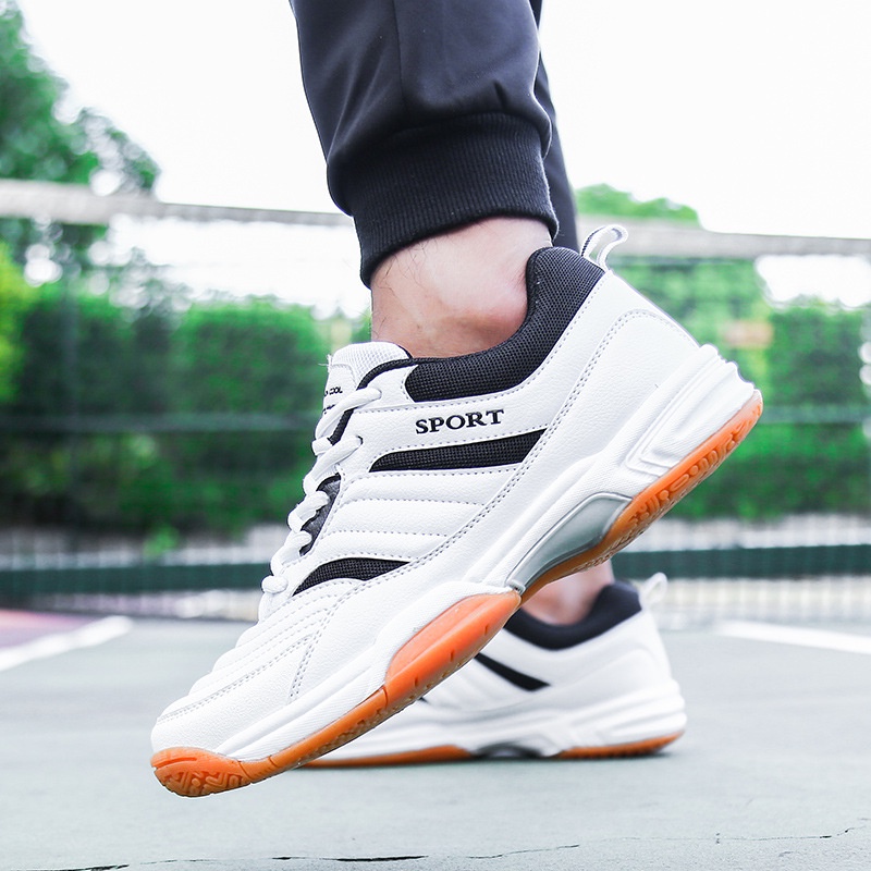 Indoor Badminton Pria 2020 Wanita Training Sepatu Tenis Profesional Pria Dewasa Sepatu Tenis Meja Bo