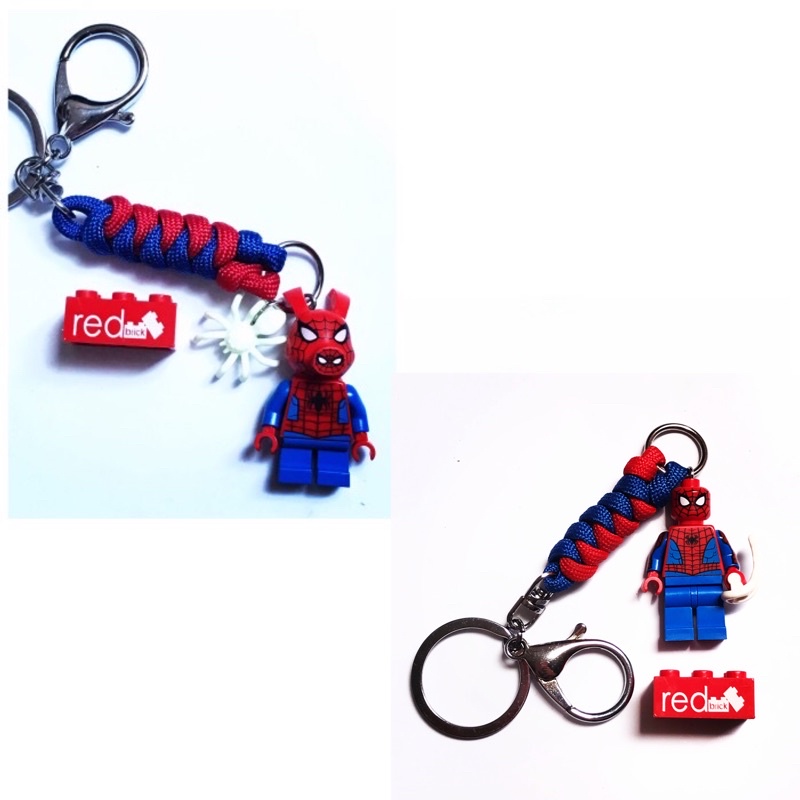 Gantungan Kunci / Bagcharm LEGO Spiderman atau Spider Ham