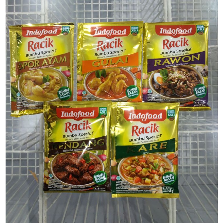 Indofood Bumbu Rawon,Bumbu Rendang,Bumbu Opor,Bumbu Gulai