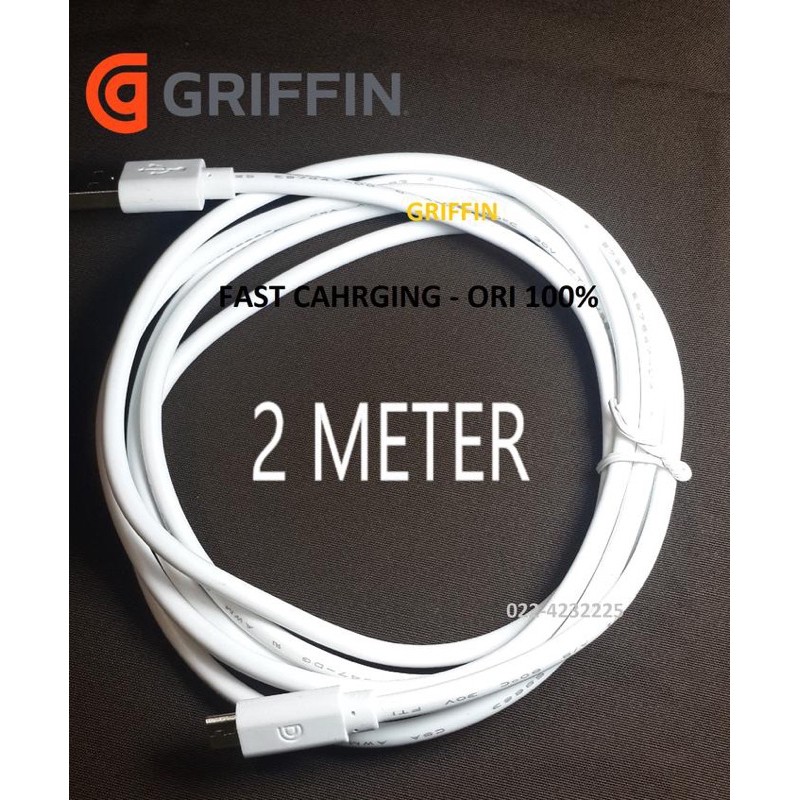 PROMO KABEL DATA GRIFFIN ORIGINAL MICRO 1M 2M 3M