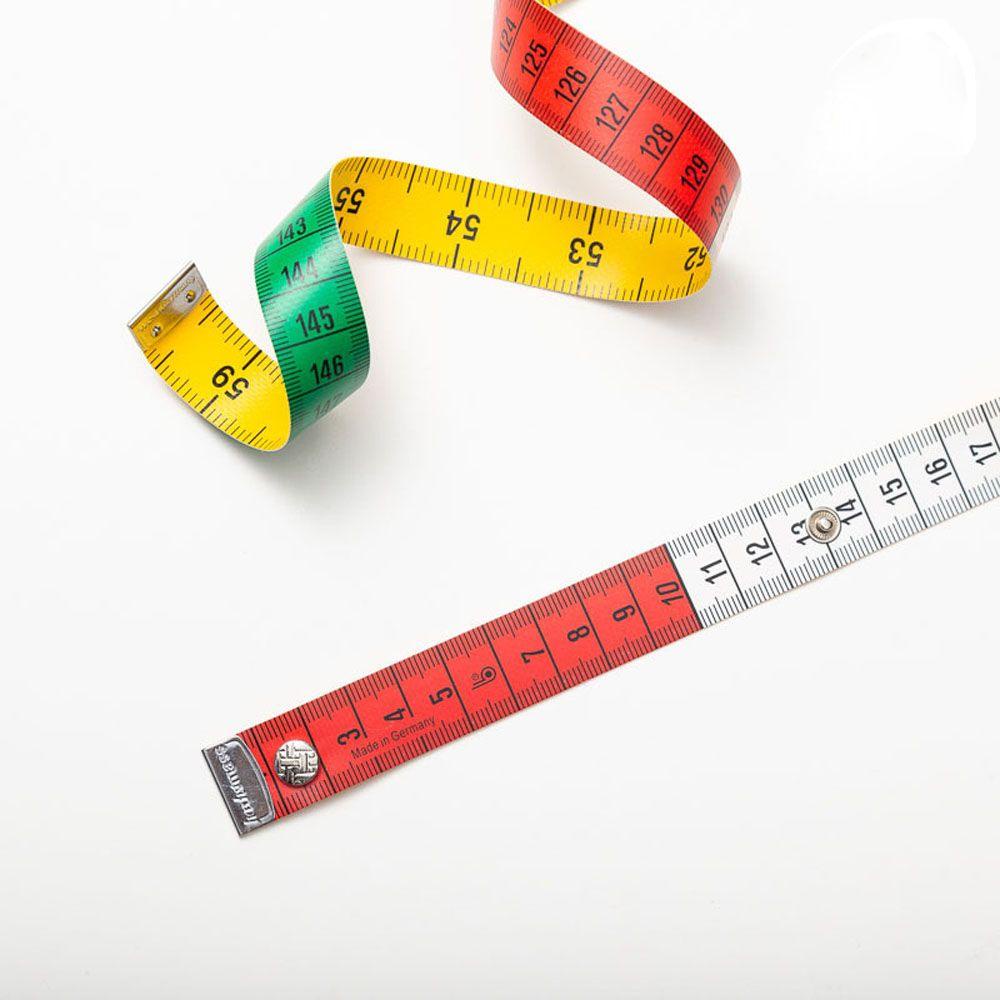 Lanfy Alat Jahit 1pc Dengan Snap Pengikat Warna-Warni Jerman Quality Flat Tailor Tape