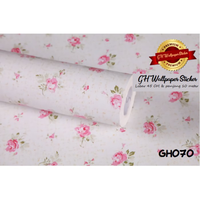 Futureworld Wallpaper Dinding Murah Motif Bunga Best Seller GH012 Bunga Stiker Rumah