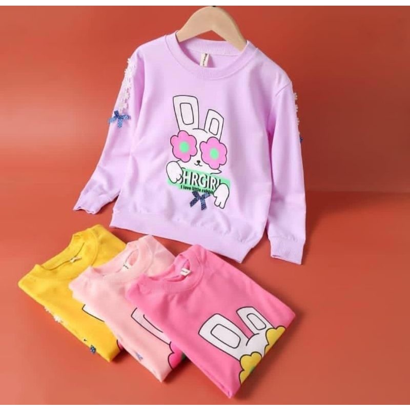 ￼Switer Anak Import 6-12Tahun/Kaos Anak Tangan Panjang/Sweater Anak Perempuan Import