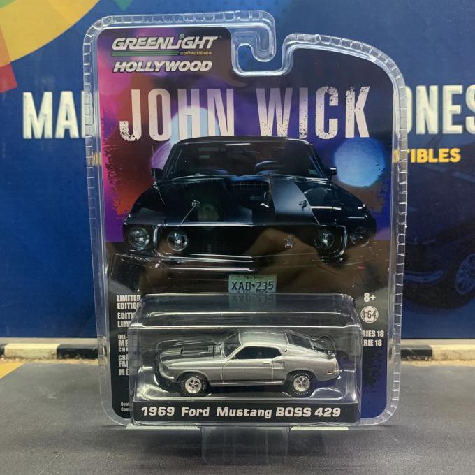 Greenlight John Wick 1969 Ford Mustang Boss 429