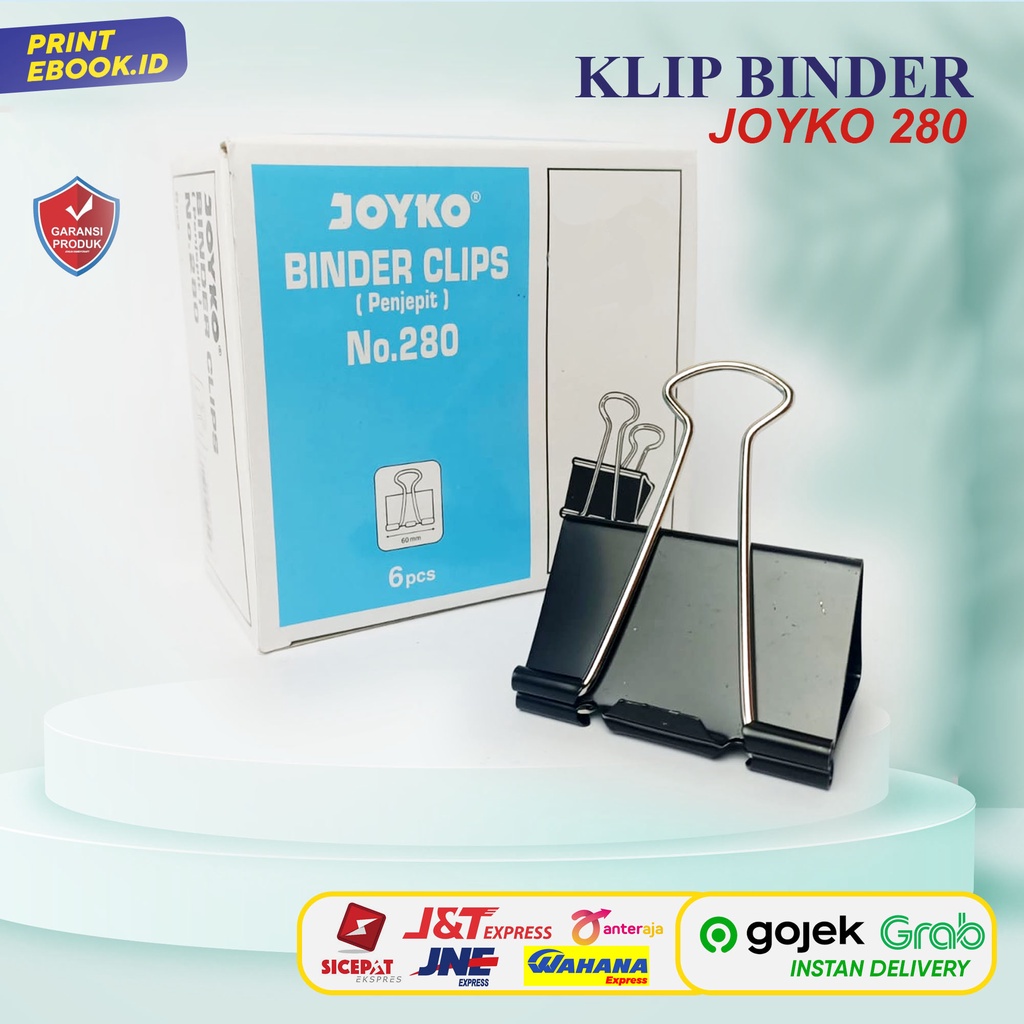 

[TERMURAH] BINDER CLIP 280/ KLIP PENJEPIT KERTAS