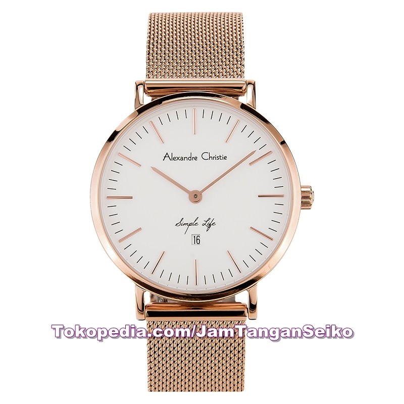 Jam Tangan Wanita Alexandre Christie AC 8566 LD BRGSL Tranquility Quar