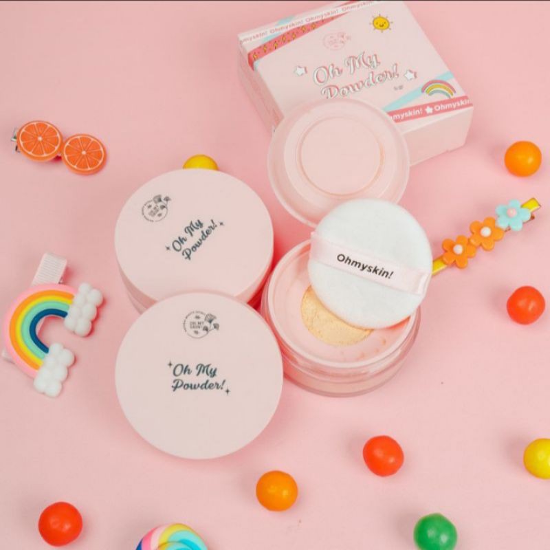Oh My Powder Ohmyskin / Bedak tabur ohmyskin