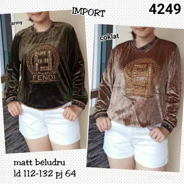 Atasan bludru import