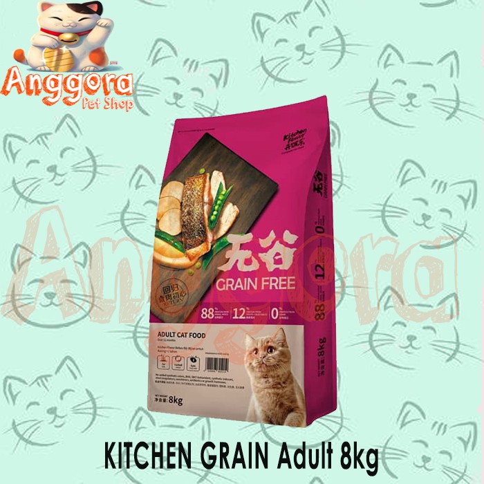 KITCHEN FLAVOR - Premium Cat Food For Adult 8kg (EKSPEDISI)