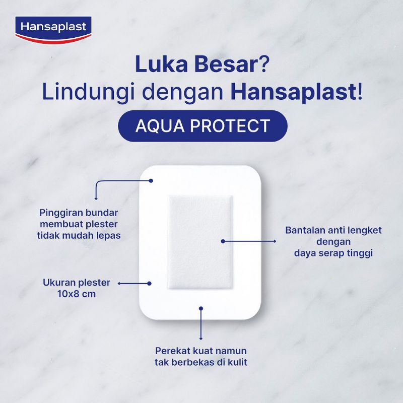 HANSAPLAST AQUA PROTECT PLASTER - PLESTER KEDAP AIR